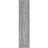vidaXL Lekarniška omara siva sonoma 40x41x174,5 cm inženirski les | Shoptok.si