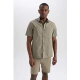 Defacto Relax Fit Cotton Short Sleeve Shirt