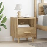  Noćni ormar Umjetnički hrast 40 x 35 x 47 cm Konstruirano drvo | shoptok.hr