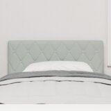 vidaXL LED Okičnica s Kristalnim Gumbom Zgostljena Svetlo Siva 90 cm Velur, Okičnica s Kristalnim Gumbom Zgostljena Svetlo Siva 90 cm Velur | Shoptok.si