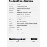 Ugreen kabel usb-c 9v1 hub 3*USB3.0+HDMI+VGA+RJ45 gigabit+sd&amp;tf +pd | Shoptok.si