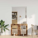  Vrata za pse s postoljem 2 pcs Dimljeni hrast 60 x 80 cm | shoptok.hr