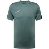 Nike Funkcionalna majica zelena / črna / bela