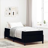  s opruga kutije Crna 90 x 190 cm tkanina | shoptok.hr