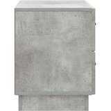  Noćni ormar Betonska siva 62 x 34,5 x 44,5 cm Konstruirano drvo | shoptok.hr