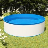 vidaXL Nadzemni bazen s visećim skimmerom i crpkom 350 x 90 cm bijeli | Eponuda.com