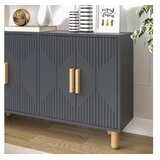 Hanah home Hanah Kućna konzola Roger, 120x73,6x29,6 cm, Antracit | Eponuda.ba