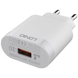 Ldnio A303Q usb 5V/ 3A (18W) fast charging qc 3.0 sa kablom usb na type-c beli Cene