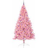  Umjetno predsvijetljeno božićno drvce Ružičasta 240 cm PVC | shoptok.hr