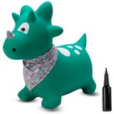  Gumeni zeleni dinosaur za skakanje 59cm | shoptok.hr