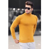 Madmext Sweater - Yellow - Regular fit Cene