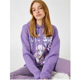 Koton Sweatshirt - Purple - Oversize Cene