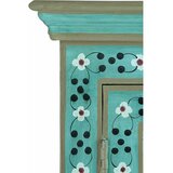 Støraa Zeleni ormarić od masivnog manga 87x152x38 cm Prem – | shoptok.hr