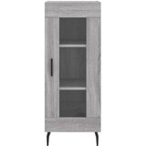  Visoka komoda siva sonome 34,5x34x180 cm od konstruiranog drva | shoptok.hr