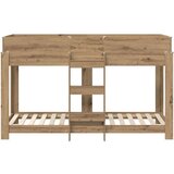  Krevet na kat za djecu s madracem Umjetnički hrast 80 x 190 cm | shoptok.hr