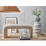 Bloomingville Krem klupa od bouclé tkanine Bobbie – | shoptok.hr
