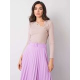 Och Bella Blouse-TW-BZ-OB007.20-beige | shoptok.hr