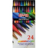 Koh i Noor set pastelnih olovki u lakovanom omotu PROGRESSO - 24-delni | ePonuda.com