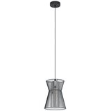 Eglo Viseća lampa MASETA E27 23 cm crna/dimljeno staklo 99633 Cene