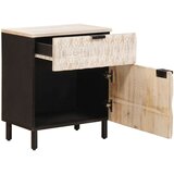  Noćni ormar s ladicama Bijelo 50 x 33 x 60 cm Čvrsto drvo manga | shoptok.hr
