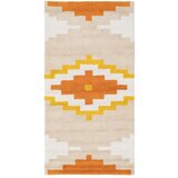 Ixia Oranžen pralen bombažen tekač 90x175 cm Azteca – Cene