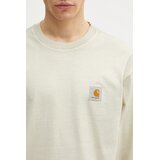 Carhartt WIP Vista Majica z dolgimi rokavi fleur de sel garment dyed Slike