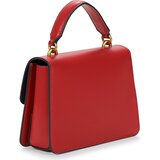 Pinko Torbe za čez ramo LOVE ONE TOP HANDLE MINI LIGHT VITELLO SETA Bordo | Shoptok.si