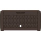  Vrtna kutija za pohranu smeđa 119 x 48 x 60 cm polipropilen | shoptok.hr