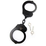Mister B Cuff Couble Lock Chain Black Cene