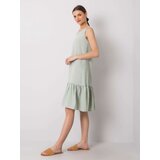 RUE PARIS Dress-328-SK-5074.76-pistachio | Shoptok.si