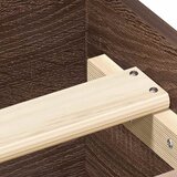  Okvir kreveta s uzglavljem i podnožjem boja hrasta 120x200 cm | shoptok.hr