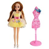  Garderoba za igru sa svjetlom i ogledalom + Lutka 26 cm | shoptok.hr