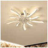 Brilagi LED prigušiva svetiljka sa ventilatorom LED/50W/230V 3000-6500K bela + daljinski upravljač | Eponuda.com