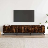 TV ormarić boja dimljenog hrasta 180x35x41 cm konstruirano drvo | shoptok.hr