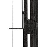 Ograda za pse s 32 panela crna 50 x 100 cm čelik obložen prahom | Eponuda.com
