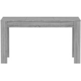  Blagovaonski stol sivi hrast 140x74,5x76 cm konstruirano drvo | Eponuda.com