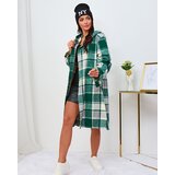 Resti Women's green check coat | Shoptok.si