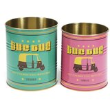 Rex London Dekorativne kositrene kutije za pohranu u setu 2 kom ø 11x13 cm Tuc-tuc – Cijene