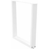  Noge za blagovaonski stol V-oblika 2 kom Bijele 90 x (72-73,3) cm Čelik | shoptok.hr