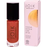 JOIK Organic Olje za ustnice Colour, Gloss & Care - 03 Rusty Shimmer