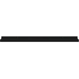  Zidne police 4 kom crne 80 x 9 x 3 cm | Eponuda.com