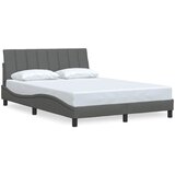  Okvir za krevet bez madraca Hanko tamnosivi 140 x 190 cm od tkanine | shoptok.hr