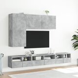  Zidni TV ormarić siva boja betona 60x30x30 cm konstruirano drvo | Eponuda.com