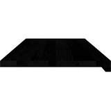  Prozorske klupice 2 kom tamnosmeđe 90x40x2 cm masivne hrast | shoptok.hr