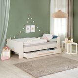 Roba Bež otroška postelja s prostorom za shranjevanje brez letvenega dna 90x200 cm Kids – | Shoptok.si