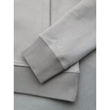 Ombre Men's pique knit bomber jacket - gray | Shoptok.si