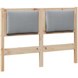 vidaXL Vzglavje Drugo Rjava 135 cm Trdna borovina | Shoptok.si