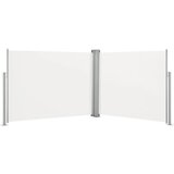 vidaXL Zložljiva stranska tenda krem 140x1000 cm Cene