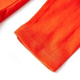  Dječja majica s dugim rukavima jarkonarančasta 116 | shoptok.hr