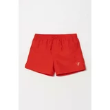 Guess Otroške kopalne kratke hlače rdeča barva